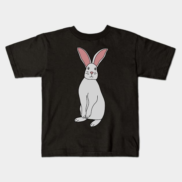 Bunny Kids T-Shirt by Kelly Louise Art